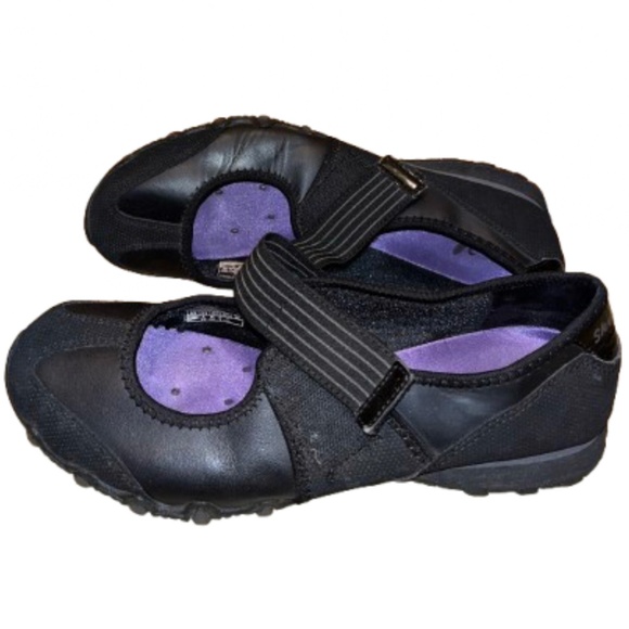 ❌❌❌SOLD❌❌❌Skechers Women’s Black Mary Jane Comfort Casual Shoes Size-8.5 - Picture 1 of 7